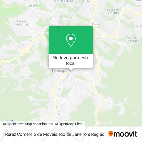 Rurez Comercio de Moveis mapa
