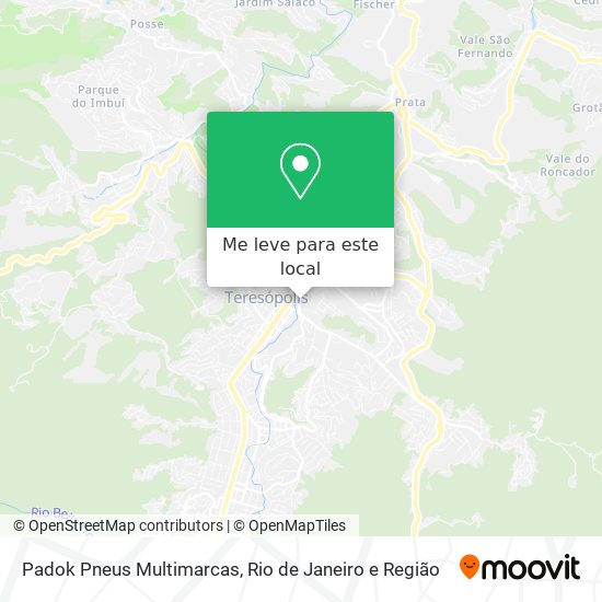 Padok Pneus Multimarcas mapa