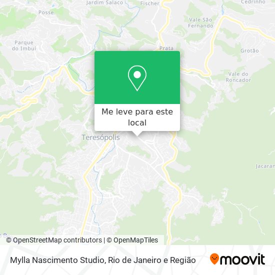 Mylla Nascimento Studio mapa