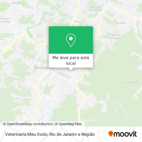 Veterinaria Meu Xodo mapa