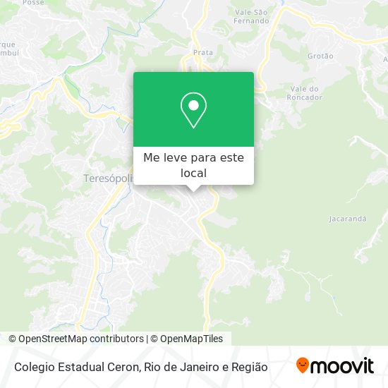 Colegio Estadual Ceron mapa