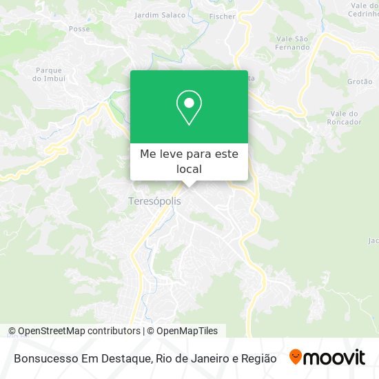 Bonsucesso Em Destaque mapa