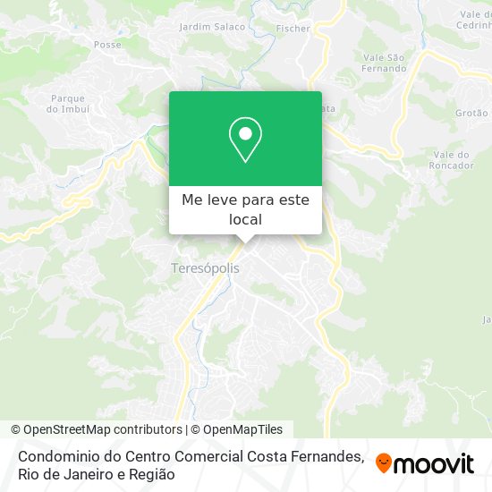 Condominio do Centro Comercial Costa Fernandes mapa