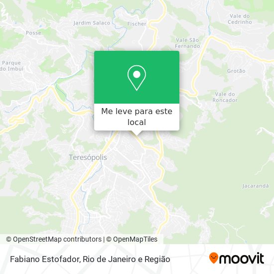 Fabiano Estofador mapa