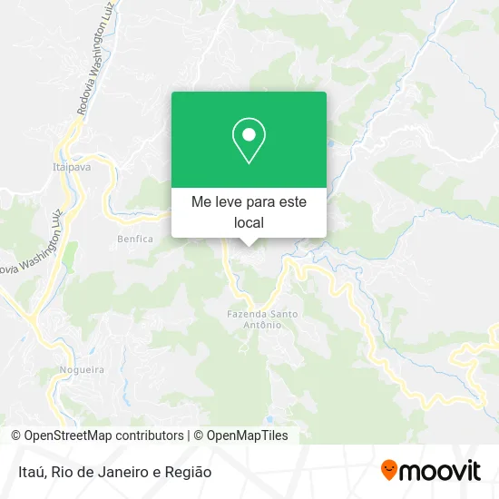 Itaú mapa