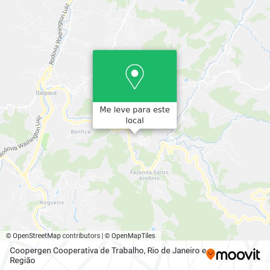 Coopergen Cooperativa de Trabalho mapa