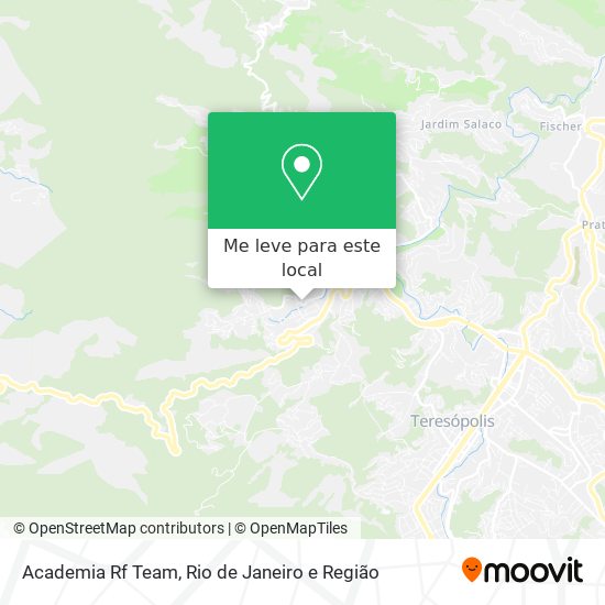 Academia Rf Team mapa