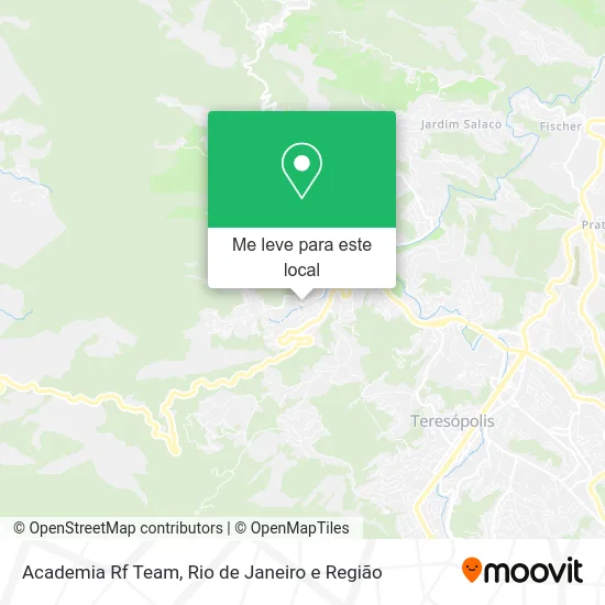 Academia Rf Team mapa