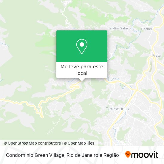 Condominio Green Village mapa