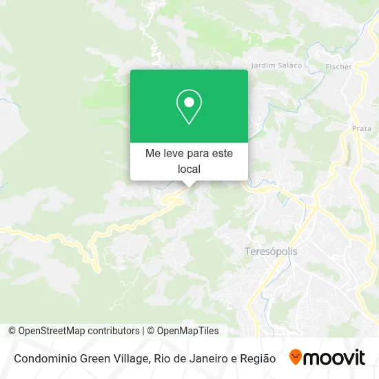 Condominio Green Village mapa