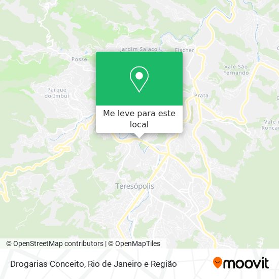 Drogarias Conceito mapa