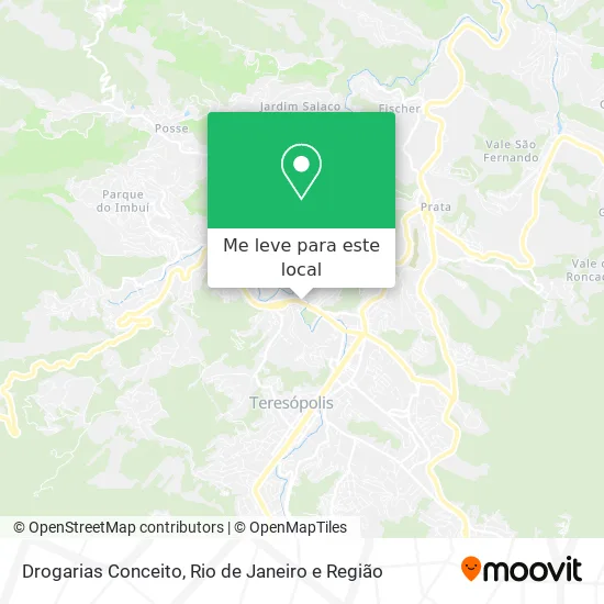 Drogarias Conceito mapa