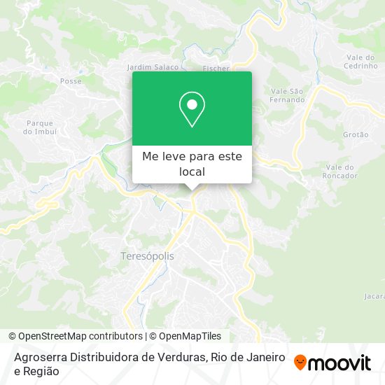 Agroserra Distribuidora de Verduras mapa