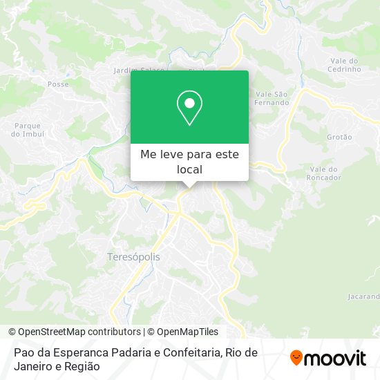 Pao da Esperanca Padaria e Confeitaria mapa