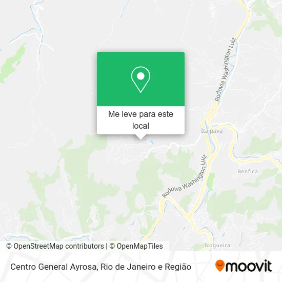 Centro General Ayrosa mapa