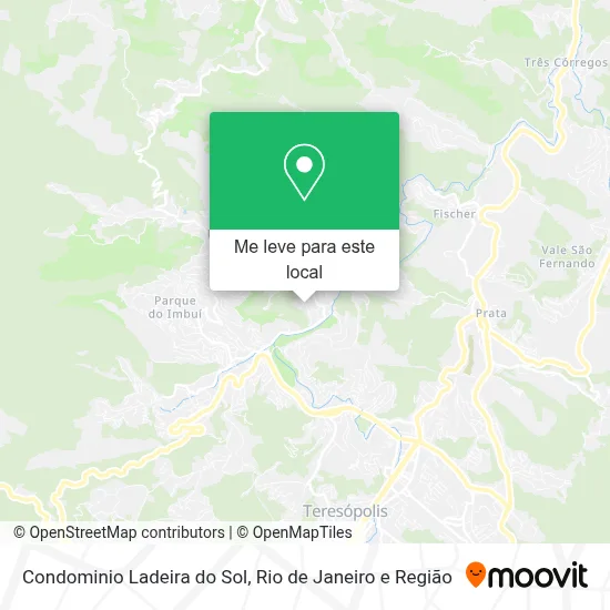 Condominio Ladeira do Sol mapa