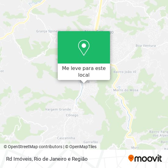 Rd Imóveis mapa