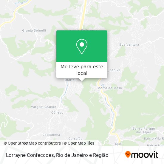 Lorrayne Confeccoes mapa