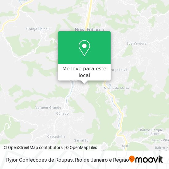 Ryjor Confeccoes de Roupas mapa