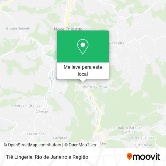 Tiê Lingerie mapa