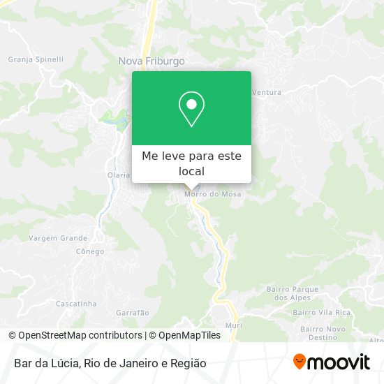 Bar da Lúcia mapa