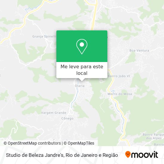 Studio de Beleza Jandre's mapa