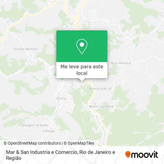 Mar & San Industria e Comercio mapa