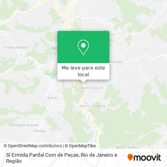 Sl Ermida Pardal Com de Peças mapa