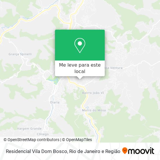 Residencial Vila Dom Bosco mapa