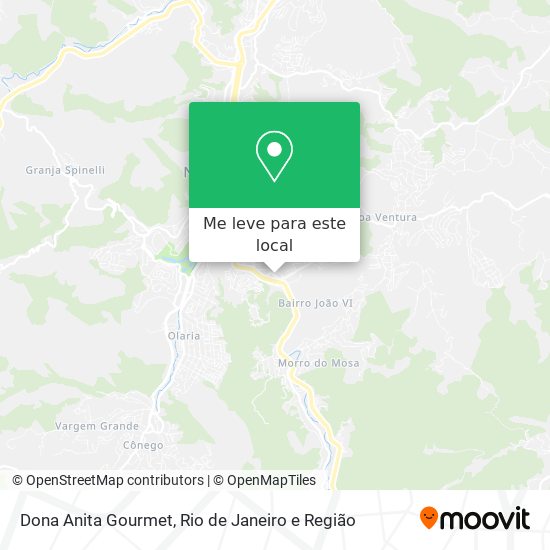 Dona Anita Gourmet mapa
