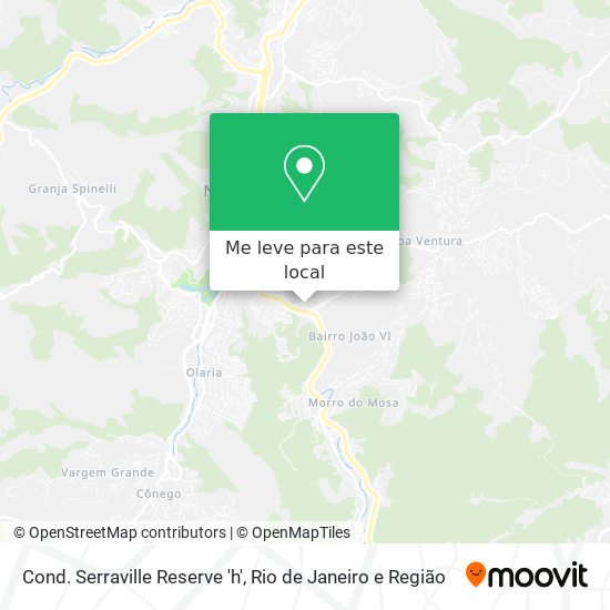 Cond. Serraville Reserve 'h' mapa