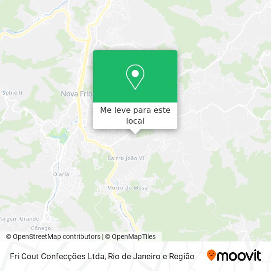 Fri Cout Confecções Ltda mapa
