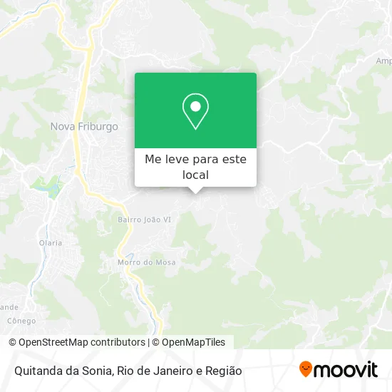 Quitanda da Sonia mapa