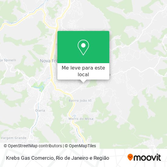 Krebs Gas Comercio mapa