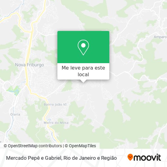 Mercado Pepê e Gabriel mapa