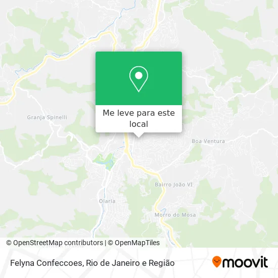 Felyna Confeccoes mapa