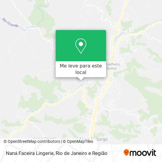Naná Faceira Lingerie mapa