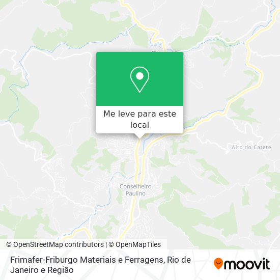 Frimafer-Friburgo Materiais e Ferragens mapa