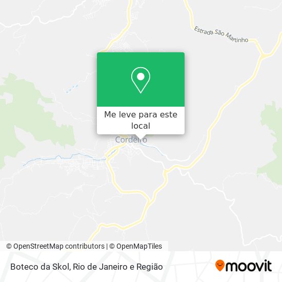 Boteco da Skol mapa