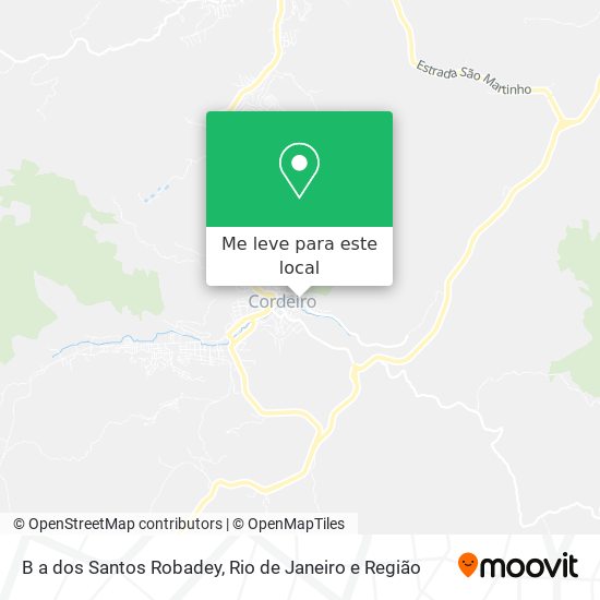 B a dos Santos Robadey mapa