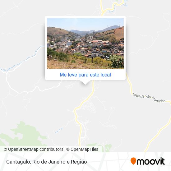 Cantagalo mapa