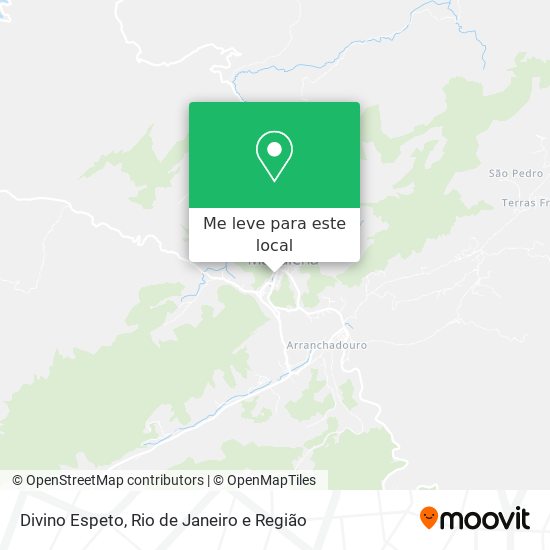 Divino Espeto mapa