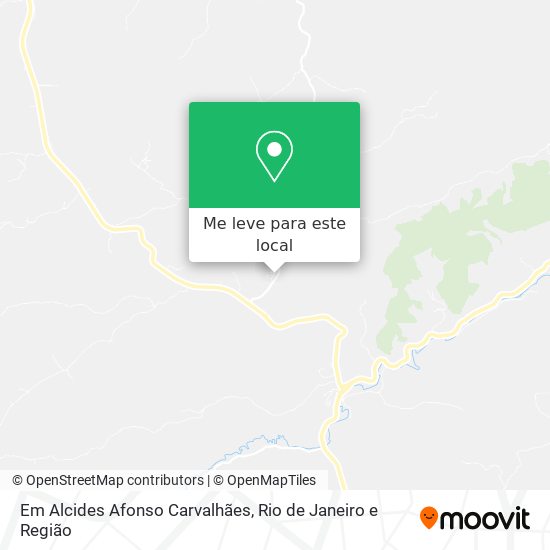Em Alcides Afonso Carvalhães mapa