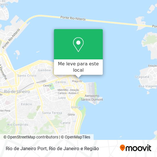 Rio de Janeiro Port mapa