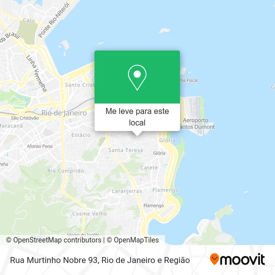 Rua Murtinho Nobre 93 mapa