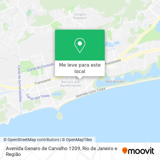 Avenida Genaro de Carvalho 1209 mapa