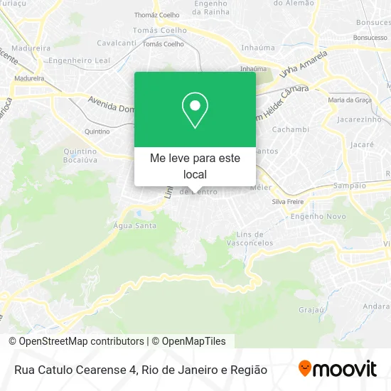 Rua Catulo Cearense 4 mapa
