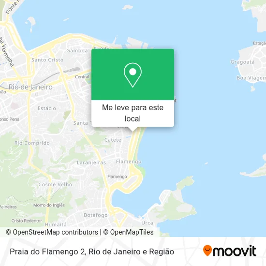 Praia do Flamengo 2 mapa