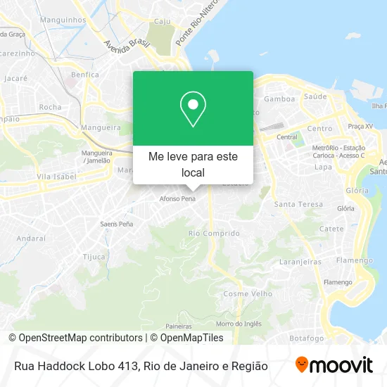 Rua Haddock Lobo 413 mapa