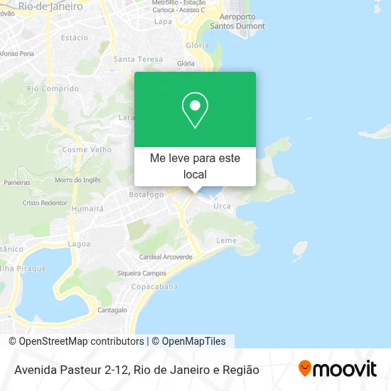 Avenida Pasteur 2-12 mapa